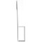 Ekena Millwork 5 1/2-in. W x 28-in. D x 34-in. H Legacy Architectural Grade PVC Knee Brace BRCP055X28X34LEC - alternate 6